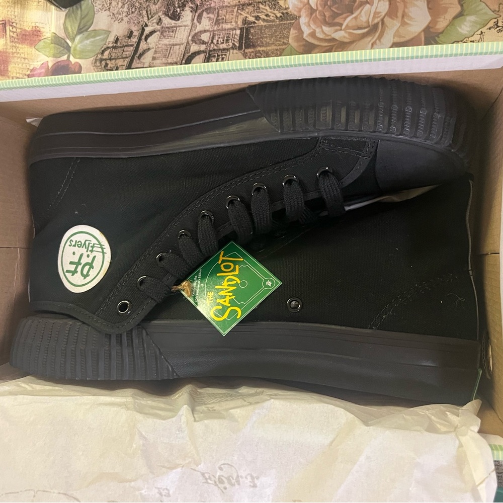 P.F. Flyers sandlot edition Hi Black Canvas High-Top Sneakers